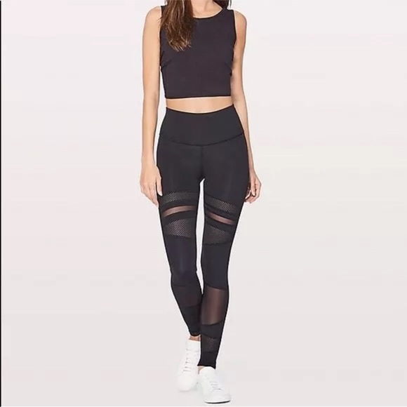 lululemon athletica Pants - Lululemon Mix and Mesh High Rise Wunder Under